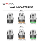 【大蠻牛空倉】OXVA NEXLIM 大蠻牛專用 4ML 頂部注油空煙彈 (3入裝) - 雙網狀線圈防漏可重複注油｜原廠 0.6Ω煙彈