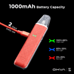 OXVA XLIM GO 小蠻牛輕盈型註油式小煙主機｜1000mAh大電量 30W輸出｜頂部注油防漏 仿皮革質感 (含3ml油艙)：圖片 2