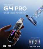 UWELL CALIBURN G4 PRO 咖哩棒電子煙主機套裝｜850mAh大電量 G4 GPP倒灌系統；18W三段功率調節 (含0.6Ω/0.9Ω霧化芯)